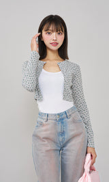 モデル：163cm（着用サイズ：FREE　着用カラー：GRY）