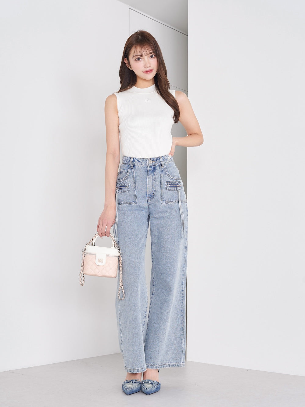 ベーシックノースリリブニットトップス – Darich (ダーリッチ)