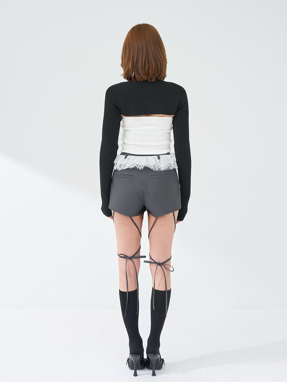 モデル：163cm（着用サイズ：FREE　着用カラー：WHT）