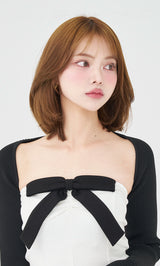モデル：163cm（着用サイズ：FREE　着用カラー：WHT）