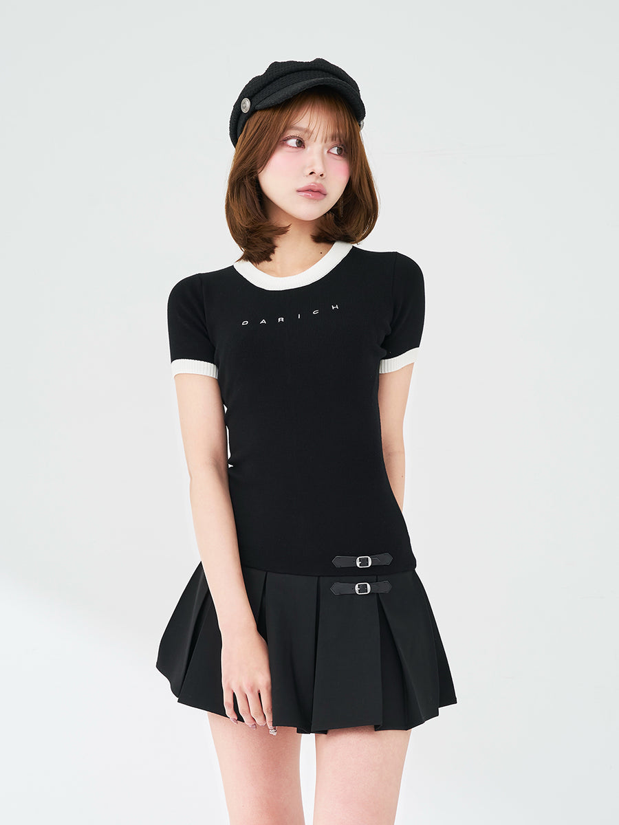モデル：163cm（着用サイズ：FREE　着用カラー：BLK）
