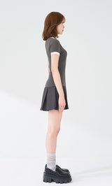 モデル：163cm（着用サイズ：FREE　着用カラー：GRY）