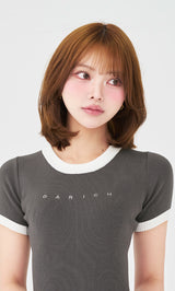 モデル：163cm（着用サイズ：FREE　着用カラー：GRY）