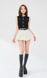 【未使用品タグ付き】GIVENCHY トップス　チュールレースビーズ付き　XS コンパクトチュールレーストップス – Darich