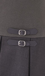 モデル：163cm（着用サイズ：FREE　着用カラー：GRY）