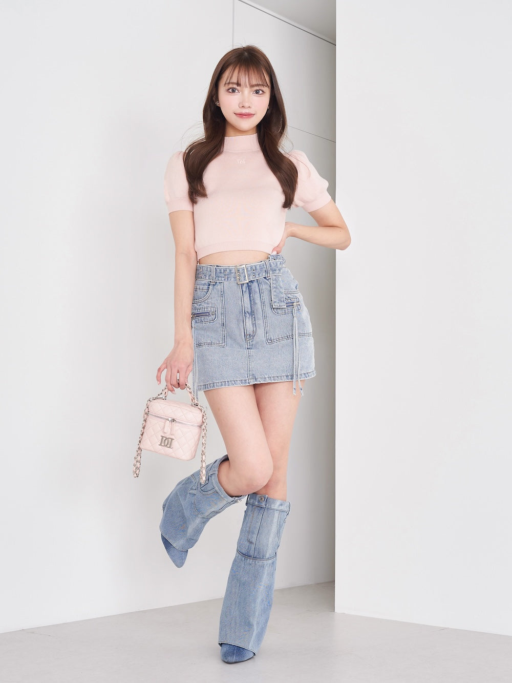 DDロゴハーフスリーブニットトップス – Darich (ダーリッチ)