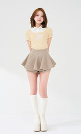 モデル：163cm（着用サイズ：FREE　着用カラー：YEL）