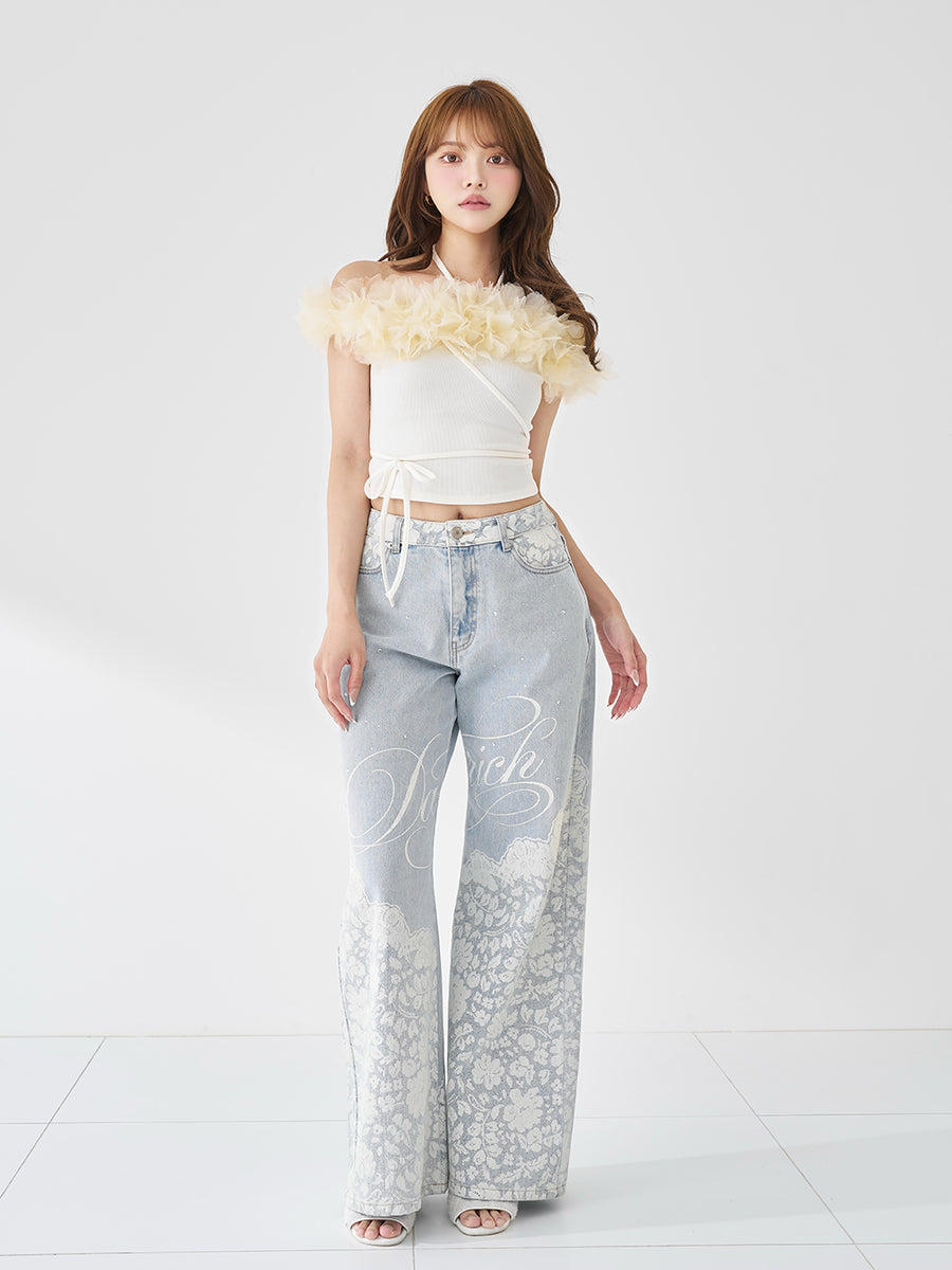 モデル：163cm（着用サイズ：FREE　着用カラー：WHT）