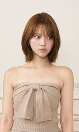 モデル：163cm（着用サイズ：FREE　着用カラー：BEG）