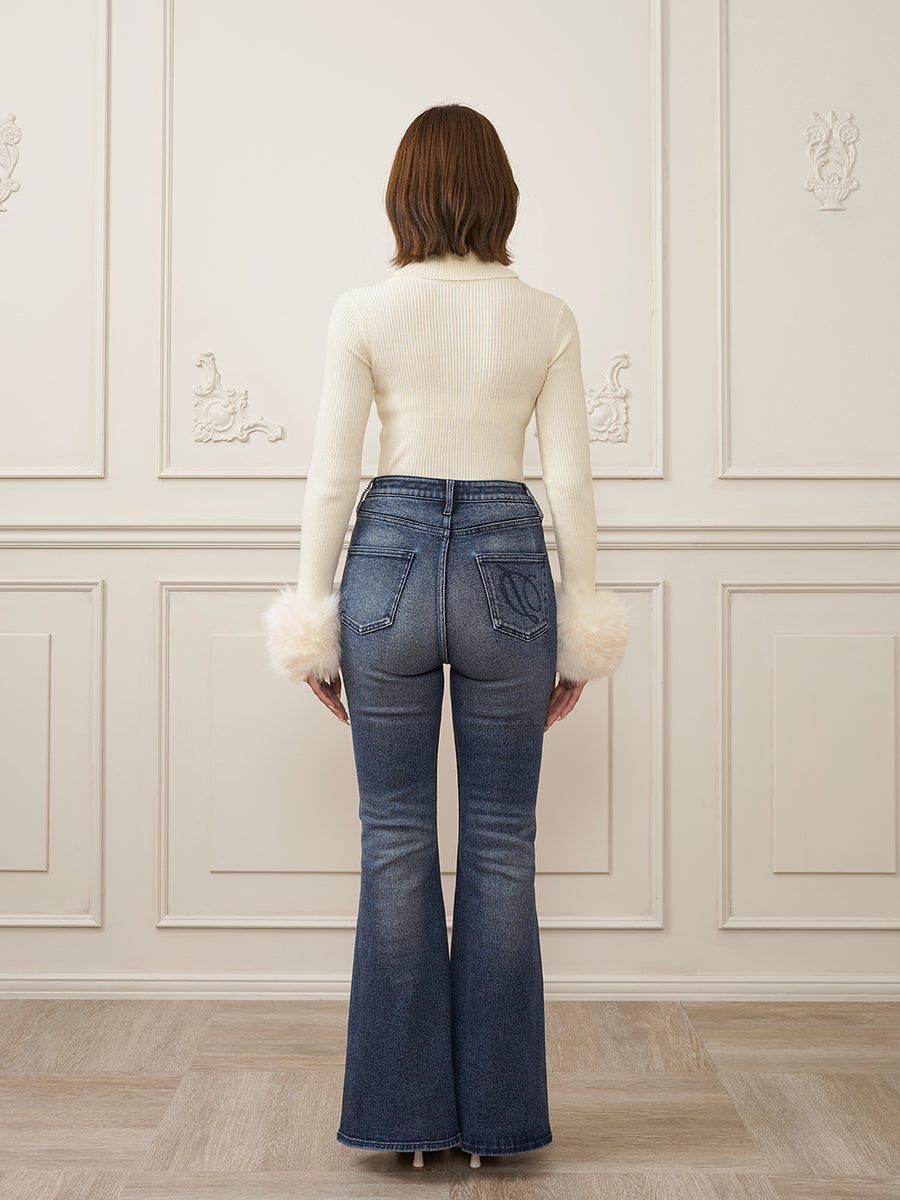 モデル：163cm（着用サイズ：FREE　着用カラー：IVO）