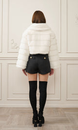モデル：163cm（着用サイズ：FREE　着用カラー：WHT）
