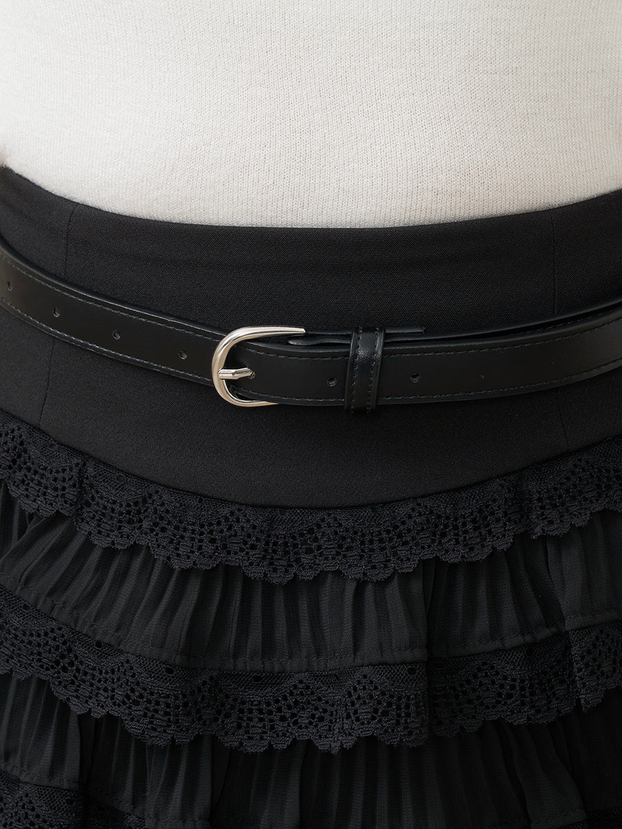 モデル：163cm（着用サイズ：S　着用カラー：BLK）