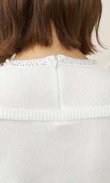 モデル：163cm（着用サイズ：FREE　着用カラー：WHT）