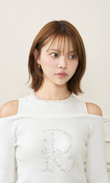 モデル：163cm（着用サイズ：FREE　着用カラー：WHT）