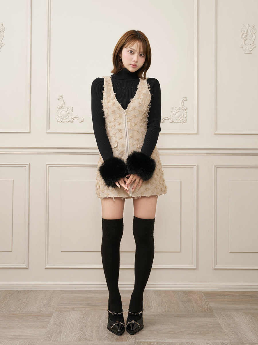 モデル：163cm（着用サイズ：S　着用カラー：BEG）