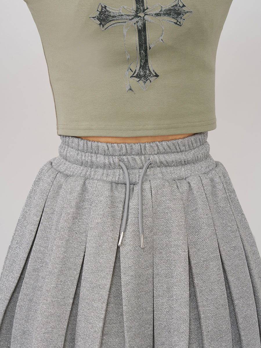 モデル：163cm（着用サイズ：FREE　着用カラー：GRY）