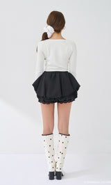 モデル：163cm（着用サイズ：FREE　着用カラー：WHT）