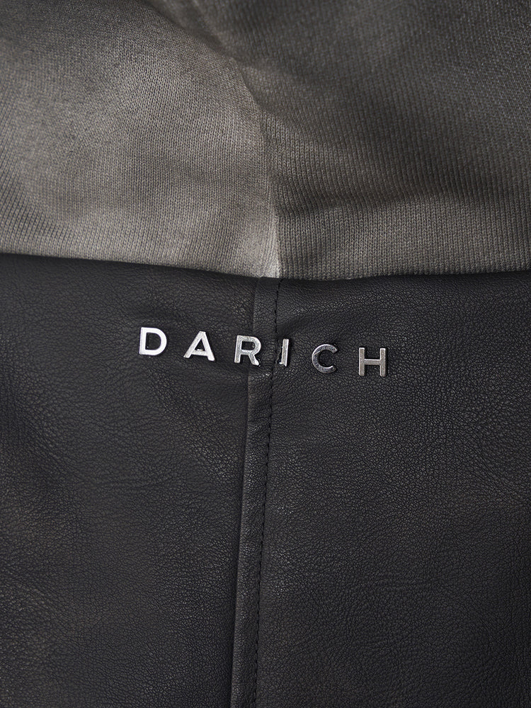 スウェットフーディーレザージャケット – Darich (ダーリッチ)