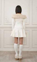 モデル：163cm（着用サイズ：FREE　着用カラー：WHT）