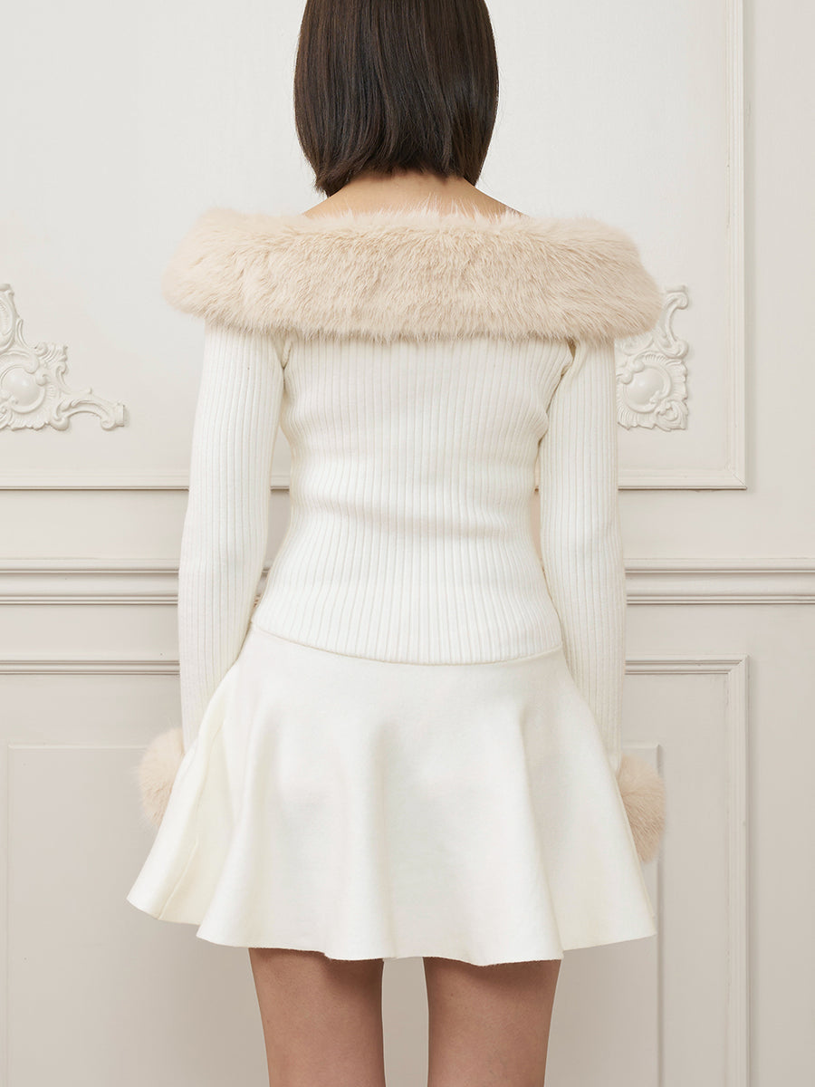 モデル：163cm（着用サイズ：FREE　着用カラー：WHT）