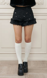 モデル：163cm（着用サイズ：S　着用カラー：BLK）