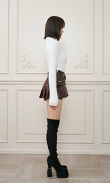 モデル：163cm（着用サイズ：FREE　着用カラー：WHT）