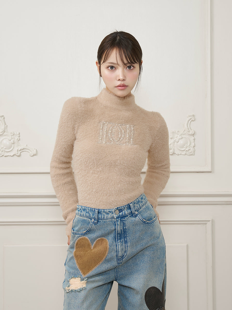 モデル：163cm（着用サイズ：FREE　着用カラー：BEG）