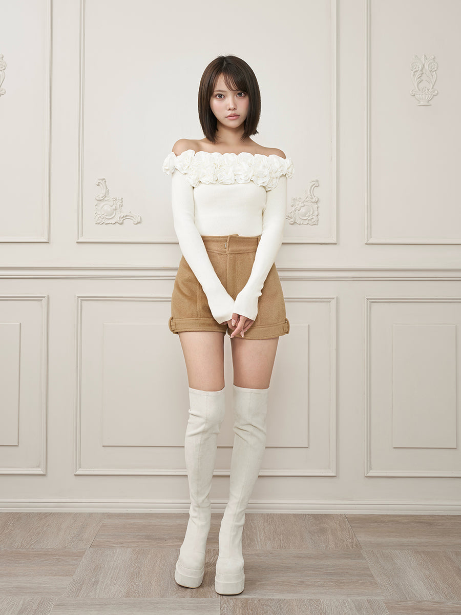 モデル：163cm（着用サイズ：S　着用カラー：CAM）