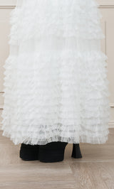 モデル：163cm（着用サイズ：FREE　着用カラー：WHT）
