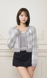 モデル：163cm（着用サイズ：FREE　着用カラー：GRY）