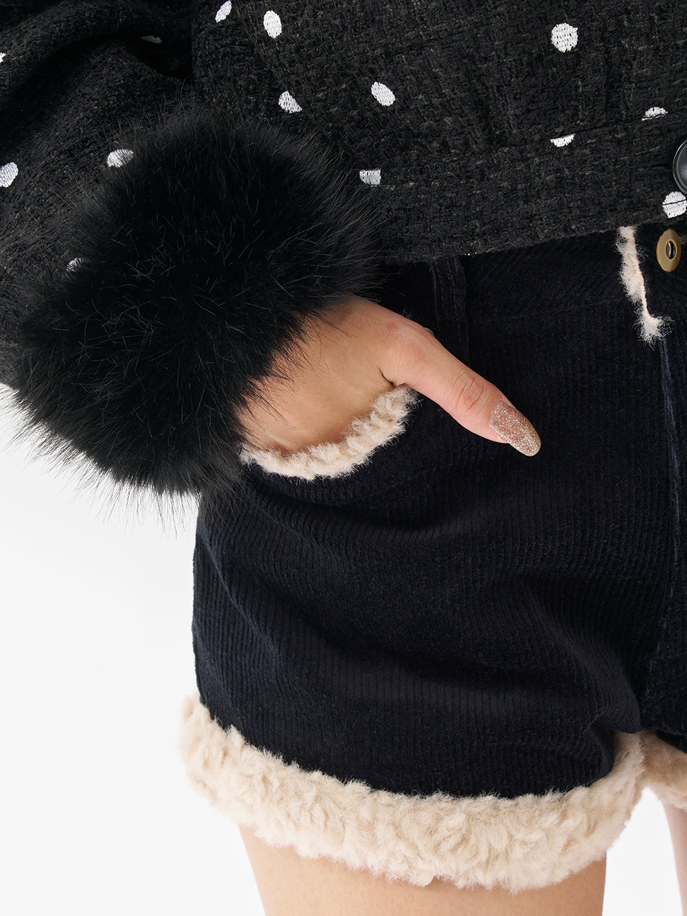 ポイントボアコーデュロイショートパンツ – Darich (ダーリッチ)