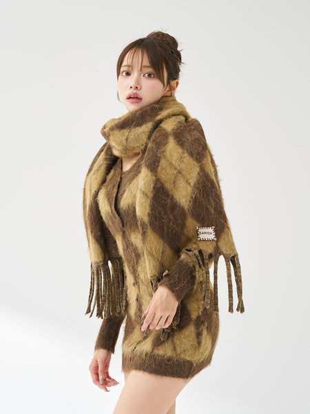 Argyle Knit Ensemble