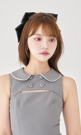 モデル：163cm（着用サイズ：FREE　着用カラー：GRY）