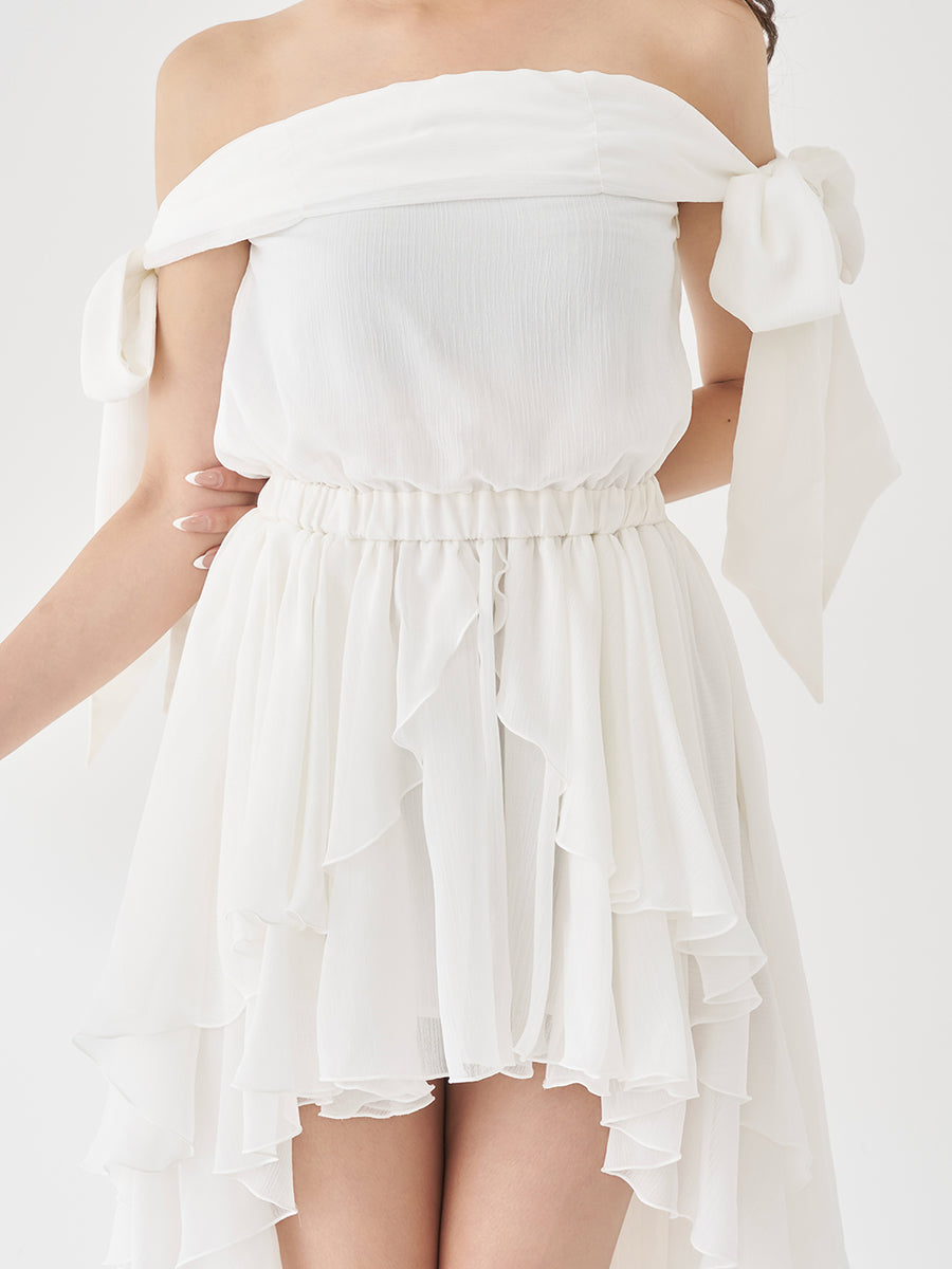 モデル：163cm（着用サイズ：FREE　着用カラー：WHT）