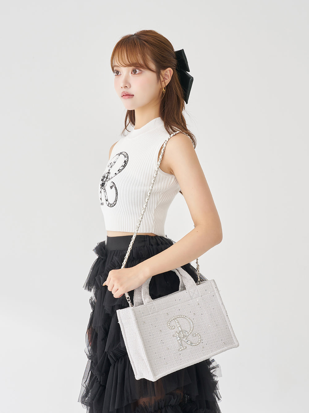 サイズ：FREE　カラー：GRY
