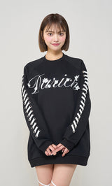 モデル：163cm（着用サイズ：FREE　着用カラー：BLK）
