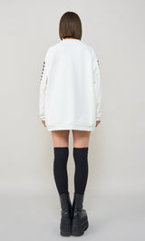 モデル：163cm（着用サイズ：FREE　着用カラー：WHT）
