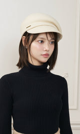 モデル：163cm（着用サイズ：FREE　着用カラー：BLK）