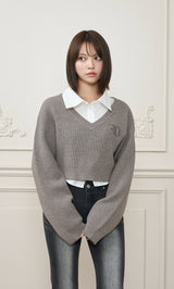 モデル：163cm（着用サイズ：FREE　着用カラー：GRY）