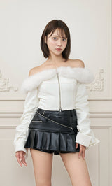 モデル：163cm（着用サイズ：FREE　着用カラー：WHT）