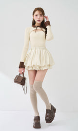 モデル：163cm（着用サイズ：FREE　着用カラー：IVO）