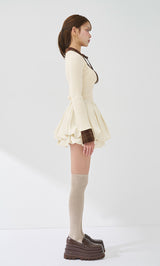 モデル：163cm（着用サイズ：FREE　着用カラー：BLK）