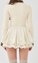 モデル：163cm（着用サイズ：FREE　着用カラー：BLK）