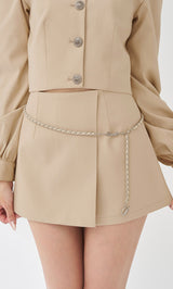 モデル：163cm（着用サイズ：S　着用カラー：BEG）