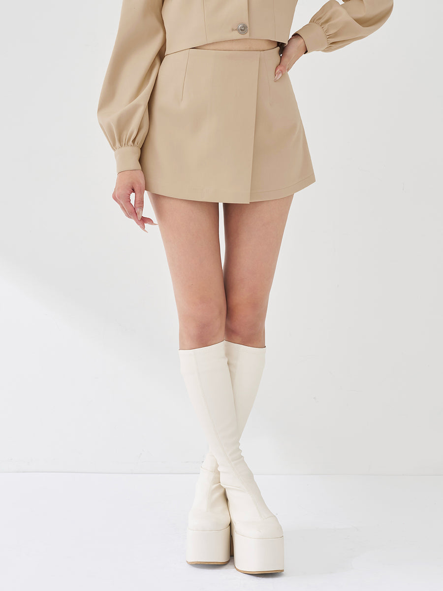 モデル：163cm（着用サイズ：S　着用カラー：BEG）