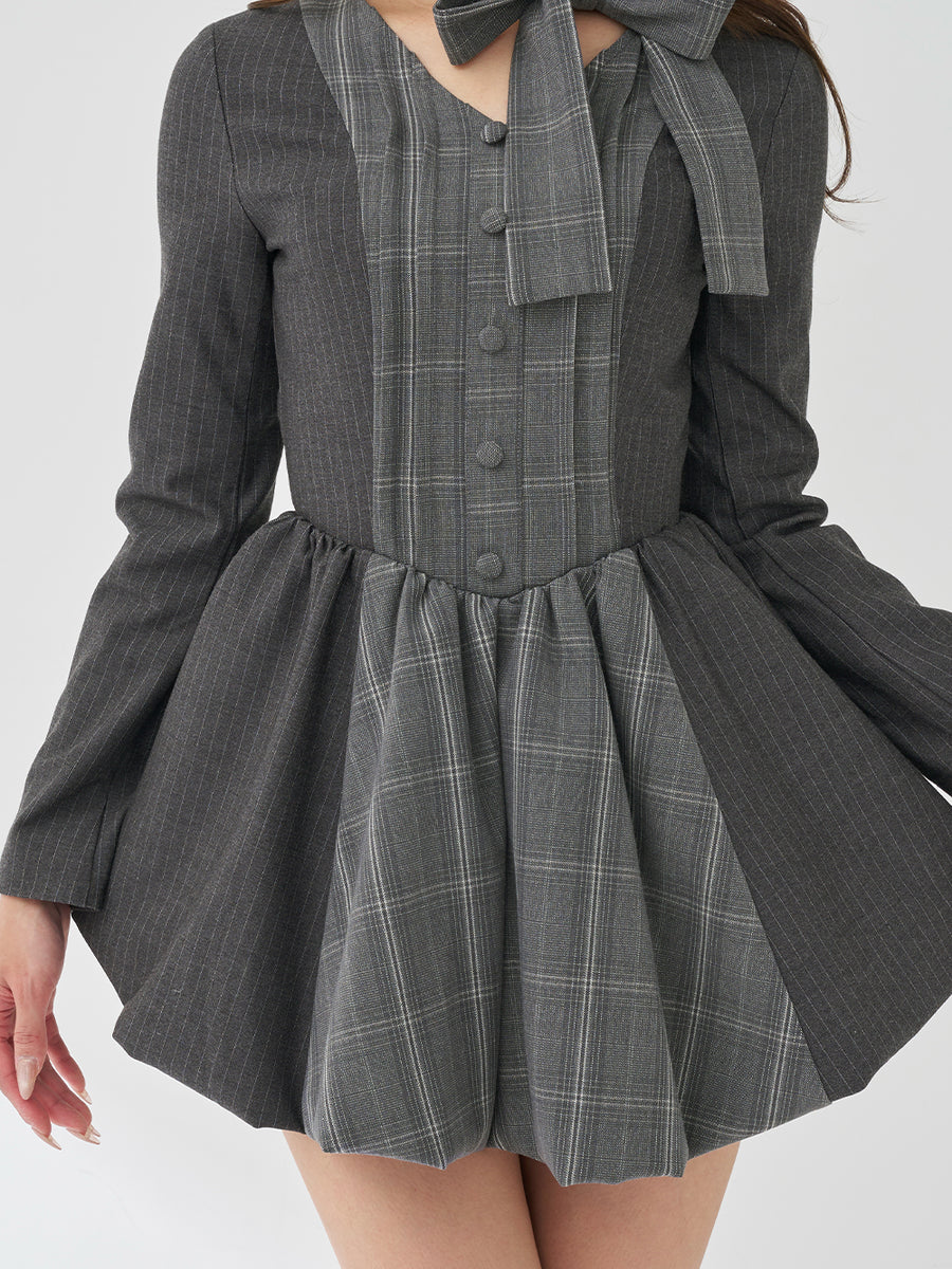 モデル：163cm（着用サイズ：FREE　着用カラー：GRY）