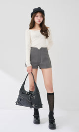 サイズ：FREE　カラー：BLK