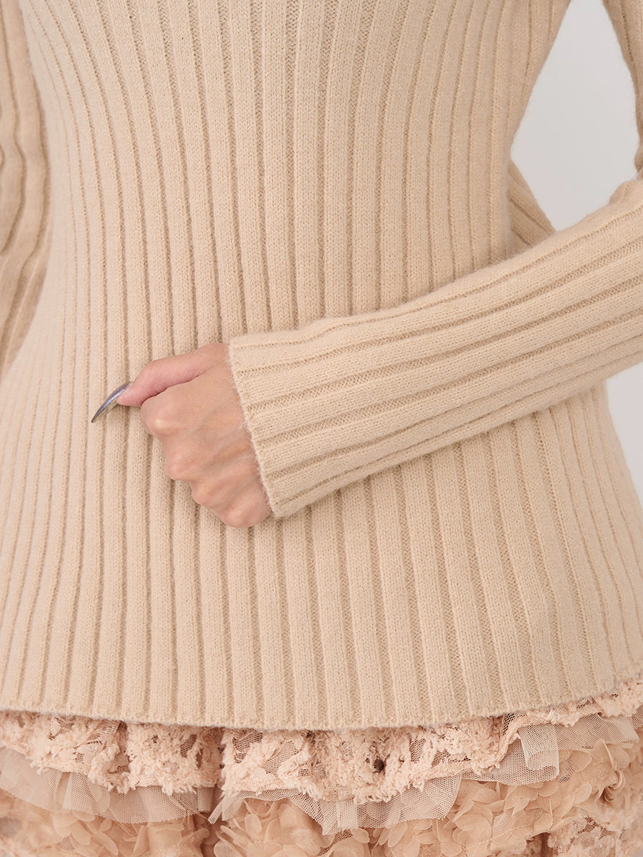 モデル：163cm（着用サイズ：FREE　着用カラー：BEG）