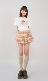 モデル：163cm（着用サイズ：FREE　着用カラー：BEG）