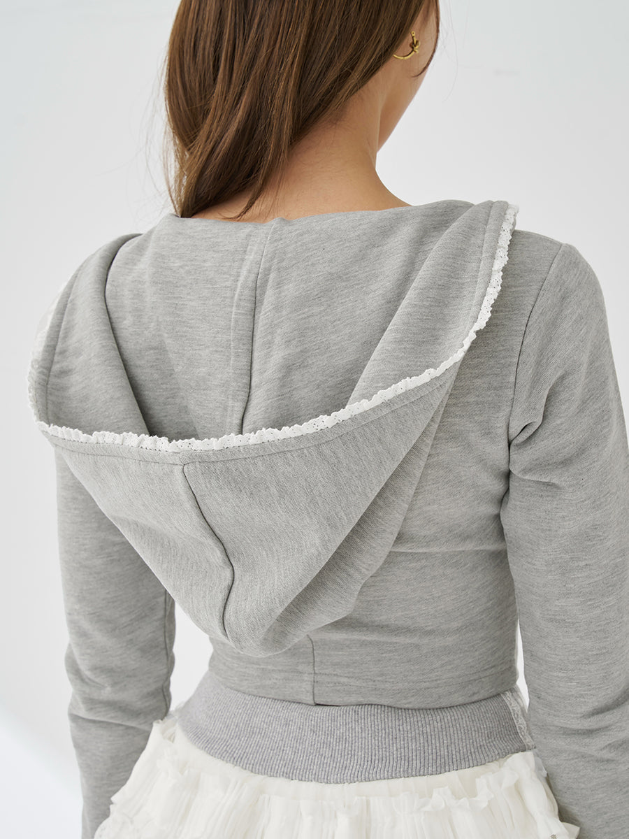 モデル：163cm（着用サイズ：FREE　着用カラー：GRY）